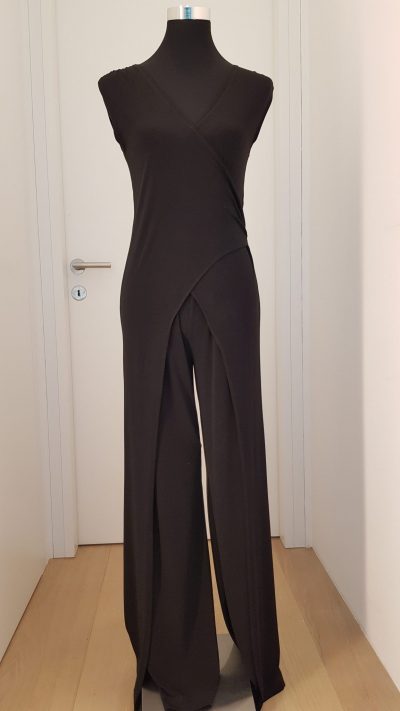 Jumpsuit, Business-Outfit, schwarz, Aniko
