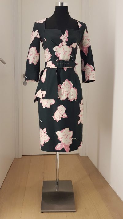 Kleid, Blumen,schwarz, Lena Hoschek