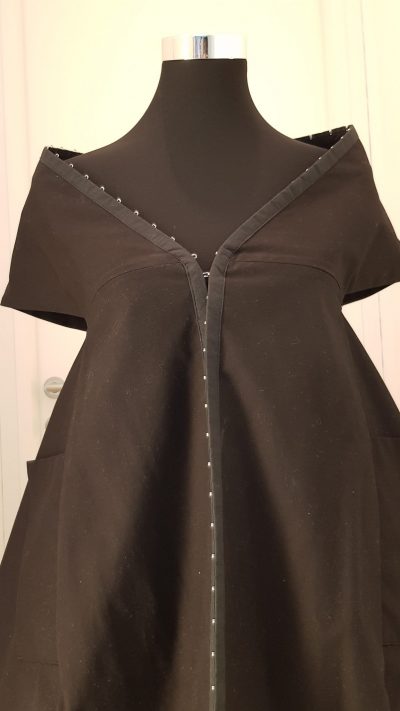 Cocktailkleid, schwarz, Roma