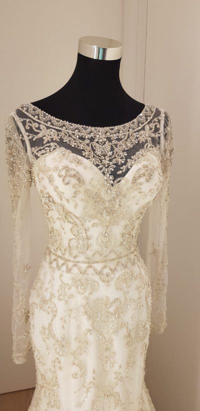 Ballkleid, Diane Legrand, weiß