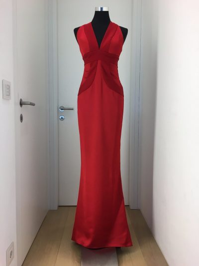 Ballkleid, rot, Callisti Fashion