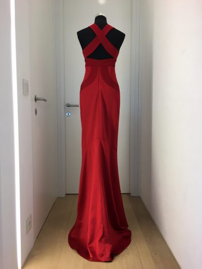 Ballkleid, rot, Callisti Fashion