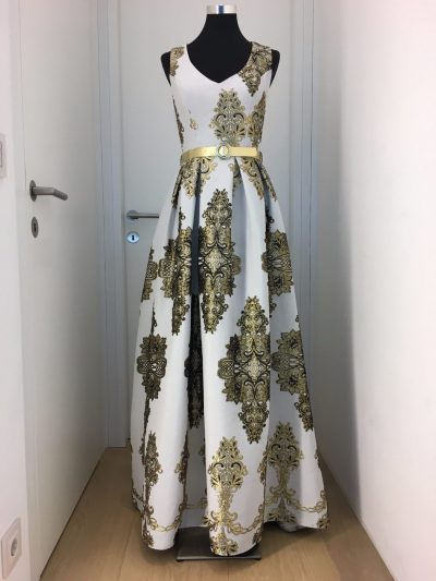 Ballkleid, gold, Fervente