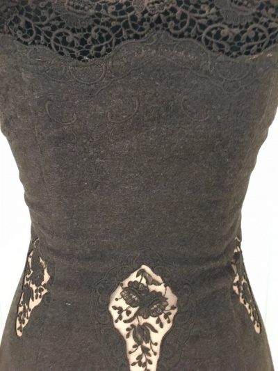 Trachtenkleid, braun, Aniko Couture