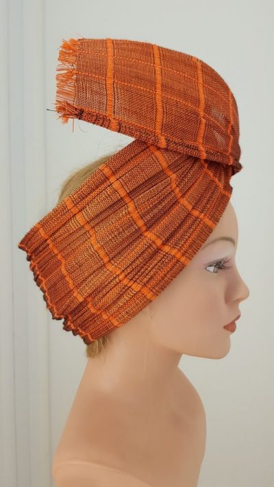 Headpiece, Turban, Stroh