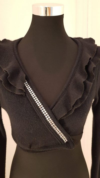 Jumpsuit, Business-Outfit, schwarz, Aniko