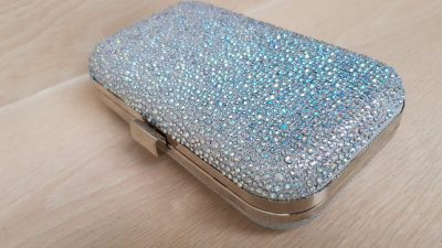 Clutch, Strass, glitzer