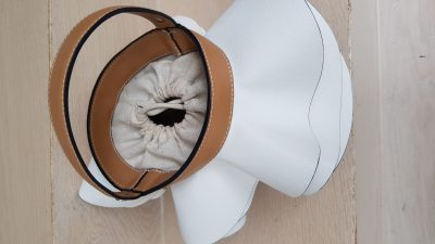 Handtasche, weiß, Volants