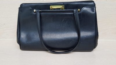 Handtasche, schwarz, Vintage