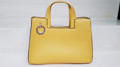 Handtasche, gelb
