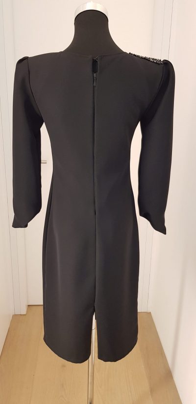 Cocktailkleid, schwarz, Callisti Fashion