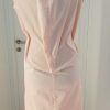 Asymetrisches schlichtes Kleid in rosa, knielang