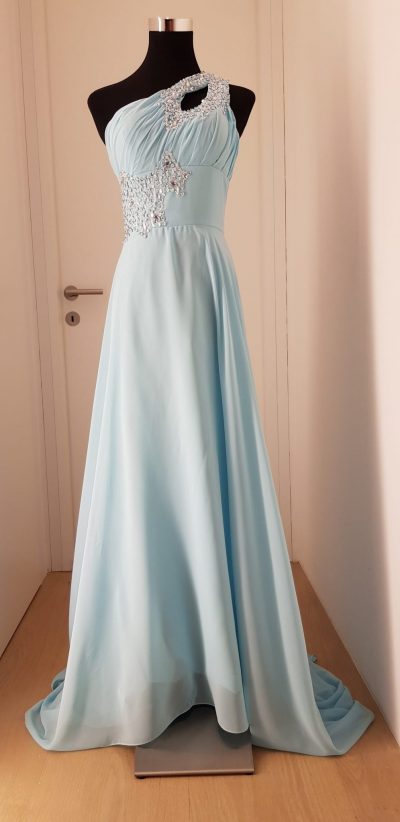 Ballkleid, blau