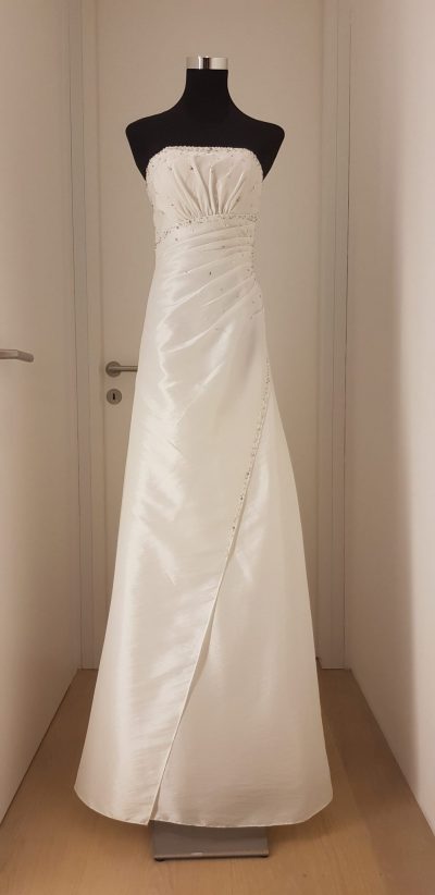 Ballkleid, weiß, Valerie