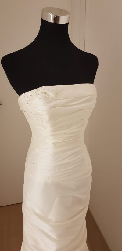 Ballkleid, weiß, LeKress