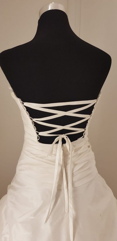 Ballkleid, weiß