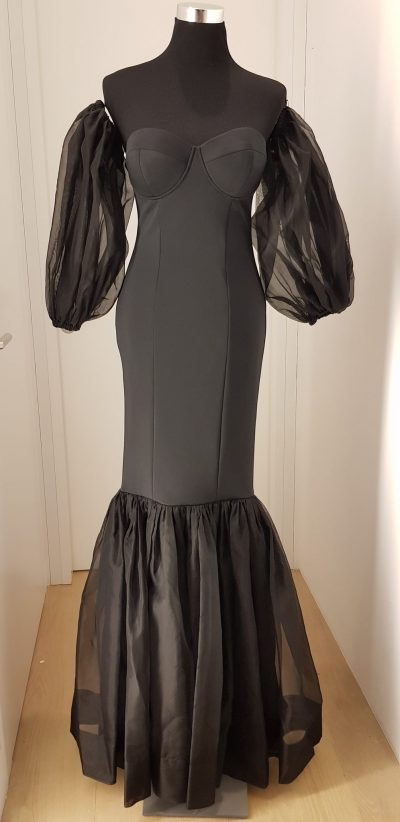 Ballkleid, schwarz, Laskari