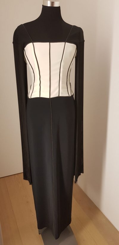 Ballkleid, Aniko Smart Couture, schwarz, weiß, sale only