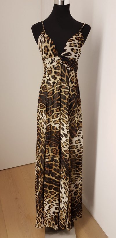 Ballkleid, Leoprint